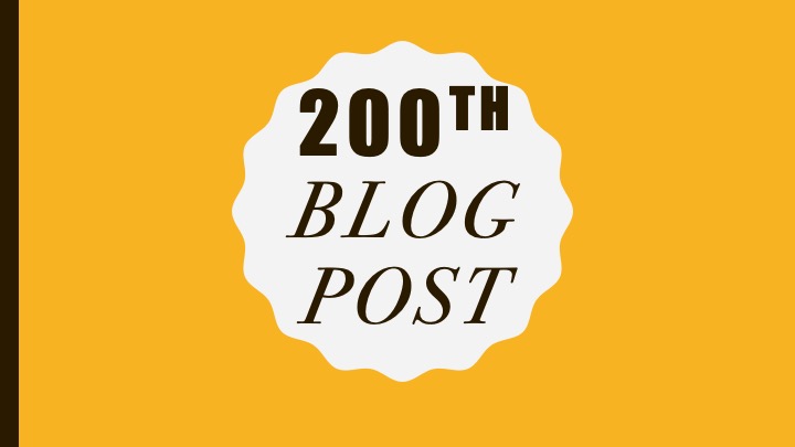200 blog post
